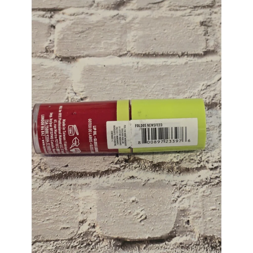 NYX, Fat Oil Lip Drip, Color: NewsFeed, 0.16 fl oz, New Sealed